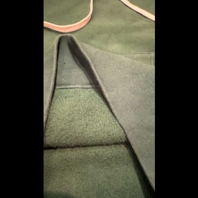 画像8: FINE CREEK  C- WORKS  Cess セス　　ヴィンテージ加工フードスウェット　GREEN　BLUE　RED