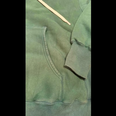 画像6: FINE CREEK  C- WORKS  Cess セス　　ヴィンテージ加工フードスウェット　GREEN　BLUE　RED