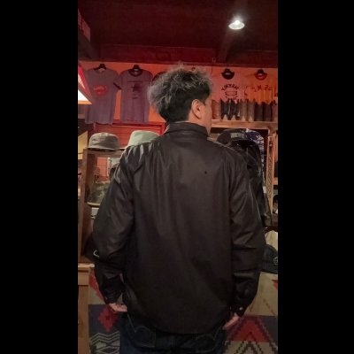 画像11: FINE CREEK  C- WORKS Positive three ポジティブスリー　鹿革シャツBLACK ブラック