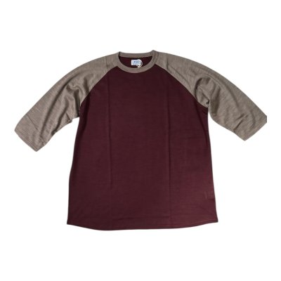 画像4: C-WORKSシーワークス  Anaheim   メリノウールベースボールTEE