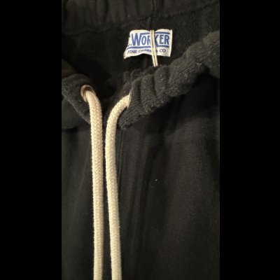 画像4: FINE CREEK  C- WORKS  Cat　　ヴィンテージ加工スウェットショーツ　BLACK  PURPLE  MAROON