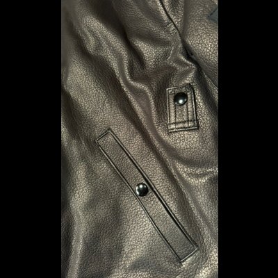 画像9: FINE CREEK  C-WORKS LEA  DEER  鹿革 MA-1　　BLACK