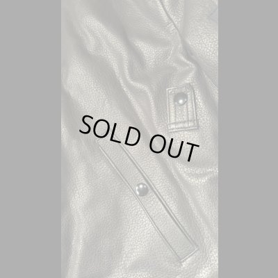 画像9: FINE CREEK  C-WORKS LEA  DEER  鹿革 MA-1　　BLACK