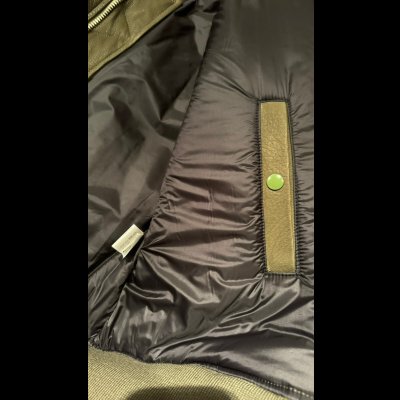 画像12: FINE CREEK  C-WORKS LEA  DEER  鹿革 MA-1  OLIVE