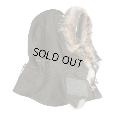 画像4: FINE CREEK  C-WORKS　Lur  Deer ルル　鹿革　OLIVE　　フード