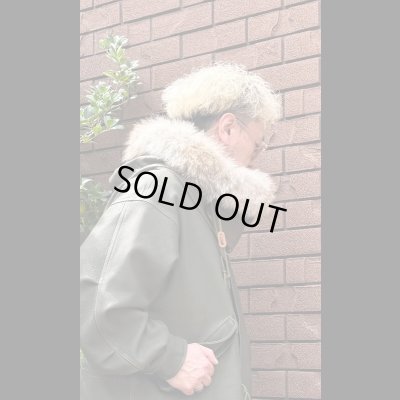 画像11: FINE CREEK  C-WORKS　Lur  Deer ルル　鹿革　OLIVE　　フード