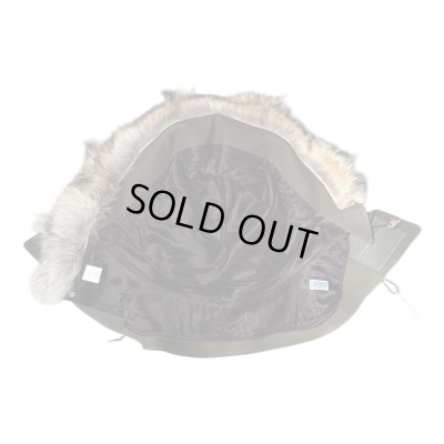 画像3: FINE CREEK  C-WORKS　Lur  Deer ルル　鹿革　OLIVE　　フード