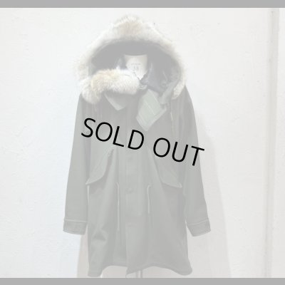 画像13: FINE CREEK  C-WORKS　Lur  Deer ルル　鹿革　OLIVE　　フード