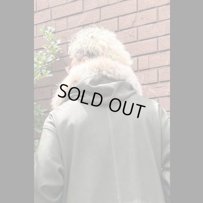 画像12: FINE CREEK  C-WORKS　Lur  Deer ルル　鹿革　OLIVE　　フード