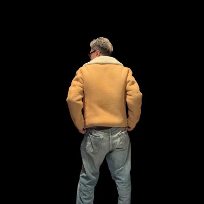 画像11: FINE CREEK  C-WORKS　Dout ダウト　Mouton riders Jacket　　IVORY