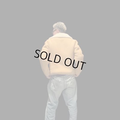 画像11: FINE CREEK  C-WORKS　Dout ダウト　Mouton riders Jacket　　IVORY