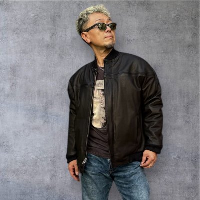 画像1: FINE CREEK  C-WORKS PalmDeer　パーム鹿革　BLACK