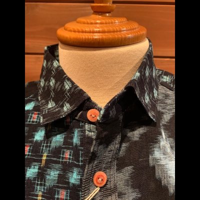 画像4: STUDO D' ARTISAN KIMONO ステュディオダルチザン 着物シャツ L