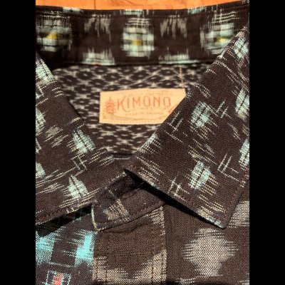 画像6: STUDO D' ARTISAN KIMONO ステュディオダルチザン 着物シャツ L