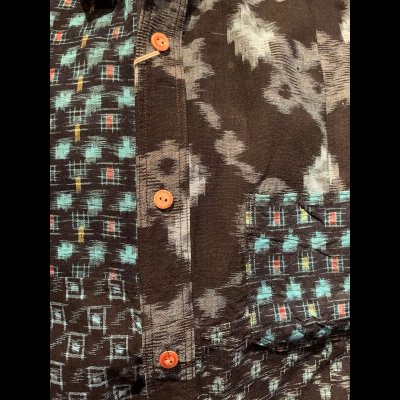 画像8: STUDO D' ARTISAN KIMONO ステュディオダルチザン 着物シャツ L