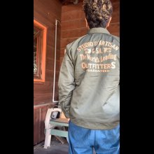 他の写真1: STUDO D' ARTISAN　EMBROIDERY COACH JACKET ステュディオ.ダ.ルチザン　ボアコーチジャケット　ARMY GREEN