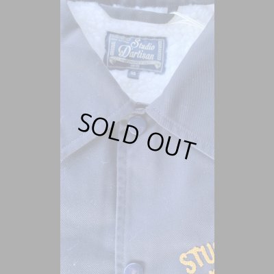 画像5: STUDO D' ARTISAN EMBROIDERY COACH JACKET ステュディオ.ダ.ルチザン ボアコーチジャケット NAVY
