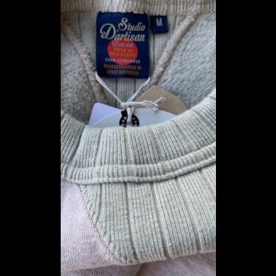 画像4: STUDO D' ARTISAN　 ステュディオ.ダ.ルチザン　FOXコットン　クレイジースウェット