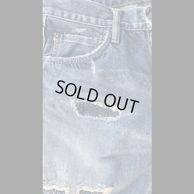 画像4: STUDO D' ARTISAN　TRACK JACKET  ステュディオ.ダ.ルチザン　NORAGI BORO ジーンズ