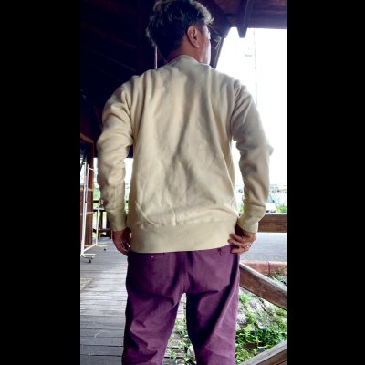 画像9: STUDO D' ARTISAN　 ステュディオ.ダ.ルチザン　リバーススウェット　　IVR