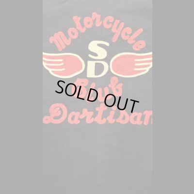 画像3: STUDO D' ARTISAN　 ステュディオ.ダ.ルチザン　コーデュロイモーターサイクル刺繍ジャケット　BK