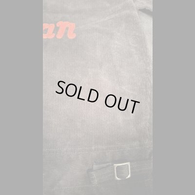 画像7: STUDO D' ARTISAN　 ステュディオ.ダ.ルチザン　コーデュロイモーターサイクル刺繍ジャケット　BK