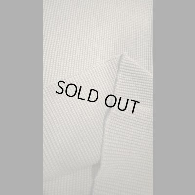 画像6: STUDO D' ARTISAN　 ステュディオ.ダ.ルチザン　HEAVY THERMAL CREW  L/S T-SHIRT  BLUE