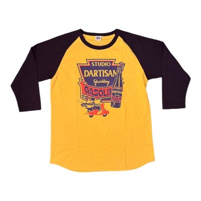 画像5: STUDO D' ARTISAN　 ステュディオ.ダ.ルチザン　プリントラグラン7分袖TEE