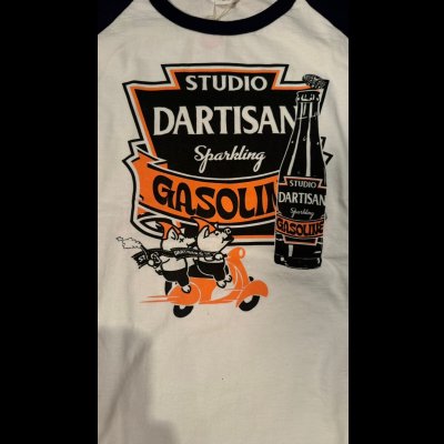 画像3: STUDO D' ARTISAN　 ステュディオ.ダ.ルチザン　プリントラグラン7分袖TEE