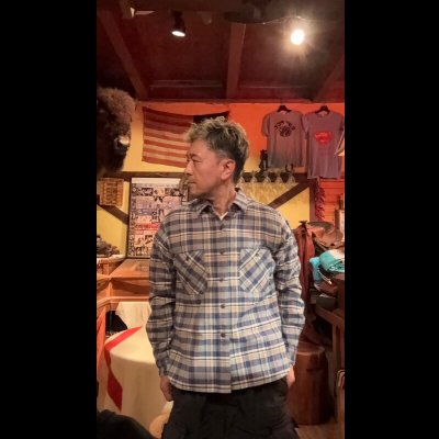 画像8: 　StudioD'artisan ステュディオダルチザン　ヘヴィーウェイトフランネルシャツ　BL