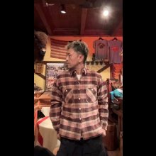 他の写真1: 　StudioD'artisan ステュディオダルチザン　ヘヴィーウェイトフランネルシャツ　RED