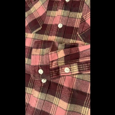 画像5: 　StudioD'artisan ステュディオダルチザン　ヘヴィーウェイトフランネルシャツ　RED