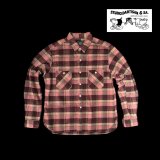 　StudioD'artisan ステュディオダルチザン　ヘヴィーウェイトフランネルシャツ　RED