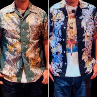 STUDO D' ARTISAN　 ステュディオ.ダ.ルチザン　トルネード豚アロハシャツ