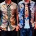 画像1: STUDO D' ARTISAN　 ステュディオ.ダ.ルチザン　トルネード豚アロハシャツ (1)