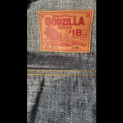 画像9: 　StudioD'artisan ステュディオダルチザンGODZILLA DENIM JACKET ゴジラデニムジャケット