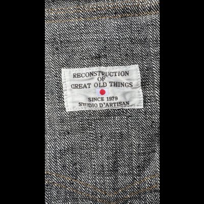 画像10: 　StudioD'artisan ステュディオダルチザンGODZILLA DENIM JACKET ゴジラデニムジャケット