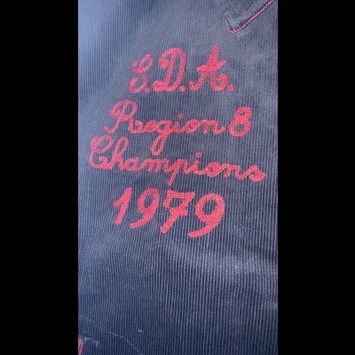 画像3: STUDO D' ARTISAN　 ステュディオ.ダ.ルチザン　コーデュロイ刺繍スタジアムジャケット　BLACK