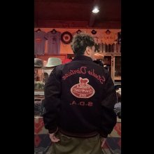 他の写真2: STUDO D' ARTISAN　 ステュディオ.ダ.ルチザン　コーデュロイ刺繍スタジアムジャケット　BLACK