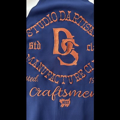 画像5: STUDO D' ARTISAN　TRACK JACKET  ステュディオ.ダ.ルチザン　トラックジャケット　 NAVY