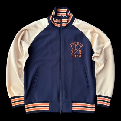 画像4: STUDO D' ARTISAN　TRACK JACKET  ステュディオ.ダ.ルチザン　トラックジャケット　 NAVY