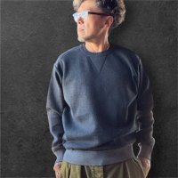 STUDO D' ARTISAN　 ステュディオ.ダ.ルチザン　KNIT SWEAT SHIRT  TOP BLK