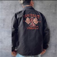 STUDO D' ARTISAN　COACH JACKET ステュディオ.ダ.ルチザン　コーチジャケット　BLACK