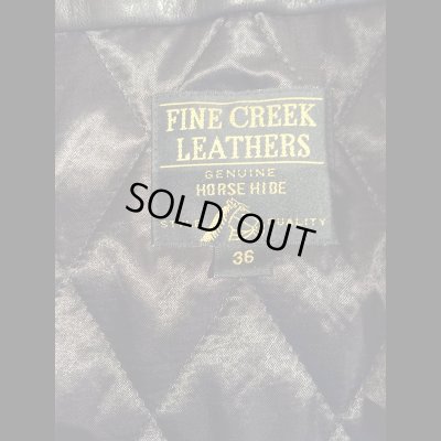 画像13: FINE CREEK LEATHERS ファインクリークレザーズ Eric　 エリック 襟つきライダースレザージャケット