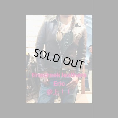 画像16: FINE CREEK LEATHERS ファインクリークレザーズ Eric　 エリック 襟つきライダースレザージャケット