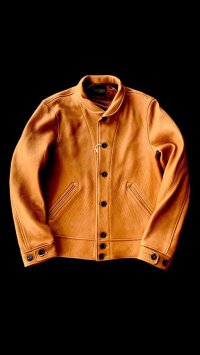 FINE CREEK&CO ファインクリーク・アンド・コー  Ale JacketDeer エールジャケット鹿革　コサックジャケット