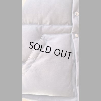 画像6: FINE CREEK&CO ファインクリーク・アンド・コーLaw  レザーダウンベストBrownブラウン