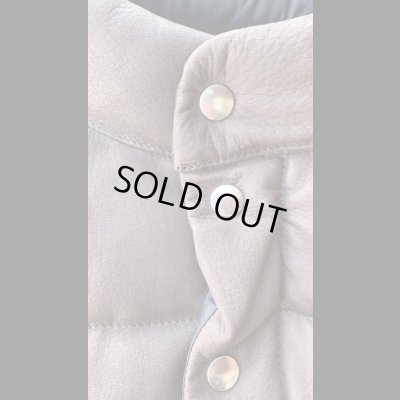 画像3: FINE CREEK&CO ファインクリーク・アンド・コーLaw  レザーダウンベストBrownブラウン