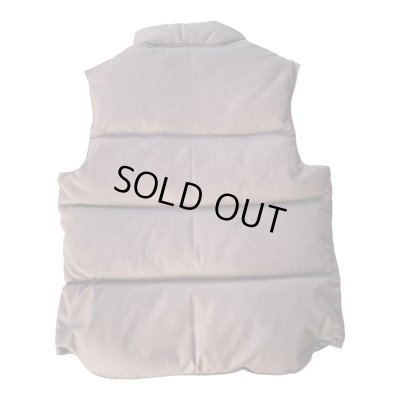 画像2: FINE CREEK&CO ファインクリーク・アンド・コーLaw  レザーダウンベストBrownブラウン