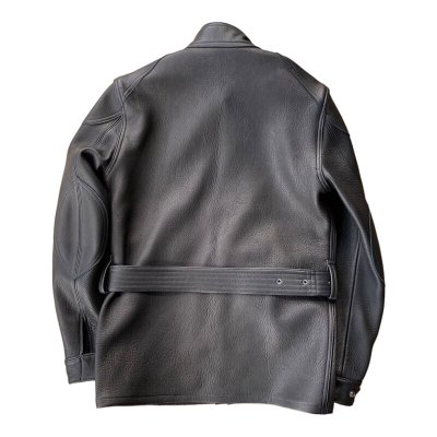 画像2: FINE CREEK&CO ファインクリーク・アンド・コー  Number7 Dee　ナンバー７　鹿革 BLACK
